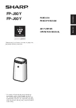 Preview for 1 page of Sharp FP-J60Y Manual