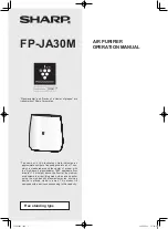 Preview for 1 page of Sharp FP-JA30M Operation Manual