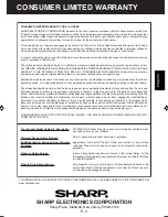 Предварительный просмотр 5 страницы Sharp FP-R30CX Operation Manual