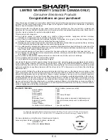 Preview for 7 page of Sharp FP-R30CX Operation Manual