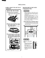 Preview for 6 page of Sharp FU-40SE-TA Service Manual