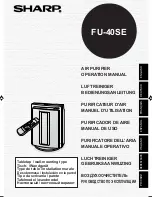 Sharp FU-40SE Operation Manual preview