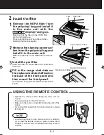 Preview for 11 page of Sharp FU-40SE Operation Manual