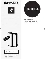 Preview for 1 page of Sharp FU-60SE-K Operation Manual