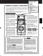 Предварительный просмотр 13 страницы Sharp FU-60SE-P Operation Manual