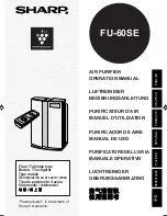 Sharp FU-60SE Operation Manual preview