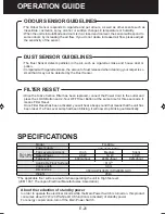 Preview for 22 page of Sharp FU-800-J Operation Manual