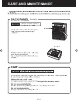 Preview for 8 page of Sharp FU-A28E Operation Manual