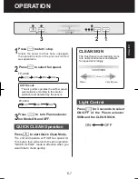 Preview for 9 page of Sharp FU-A80J Operation Manual