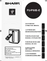 Sharp FU-P60S-E Operation Manual предпросмотр