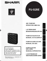 Sharp FU-S25E Operation Manual предпросмотр