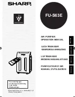 Sharp FU-S63E Operation Manual preview