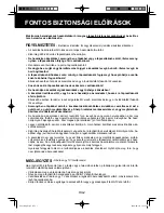 Preview for 102 page of Sharp FU-Y30EU-W Operation Manual