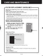 Preview for 12 page of Sharp FU-Y30J-W Operation Manual