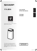 Sharp FX-J80A Operation Manual preview