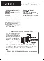 Preview for 2 page of Sharp FX-J80A Operation Manual