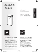 Sharp FX-J80U Operation Manual preview