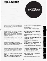 Sharp FZ-40SEF Operation Manual preview