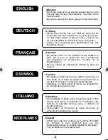 Preview for 2 page of Sharp FZ-40SEF Operation Manual