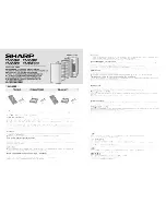 Preview for 1 page of Sharp FZ-550CF Operation Manual