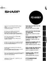 Sharp FZ-60SEF Operation Manual preview