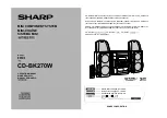 Sharp GBOXS0070AWM1 Operation Manual preview