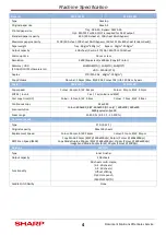 Preview for 4 page of Sharp Gemini II Plus MX-2614N Technical Handy Manual