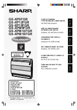 Sharp GS-XP12FGR Operation Manual preview