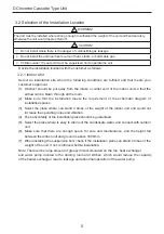 Preview for 10 page of Sharp GU-X18SCR Installation And Operation Manual