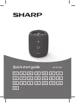 Sharp GX-BT180 Quick Start Manual preview