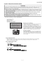 Preview for 3 page of Sharp GX-CD5100W Service Manual