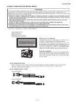 Предварительный просмотр 3 страницы Sharp GX-CD5100W Service Manual