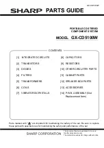 Preview for 63 page of Sharp GX-CD5100W Service Manual