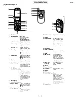 Предварительный просмотр 3 страницы Sharp GX20 Service Manual