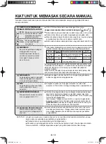 Preview for 14 page of Sharp Healsio KN-H24INA Operation Manual