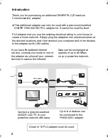 Preview for 4 page of Sharp HN-VA400U Operation Manual