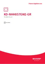 Sharp Home Appliances KD-NHH8S7GW2-GR User Manual preview