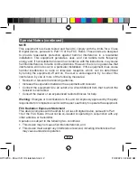 Preview for 3 page of Sharp HP-TW30 Operation Manual