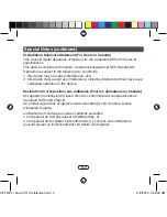 Предварительный просмотр 4 страницы Sharp HP-TW30 Operation Manual