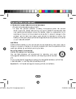 Предварительный просмотр 6 страницы Sharp HP-TW30 Operation Manual