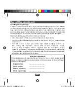 Preview for 7 page of Sharp HP-TW30 Operation Manual
