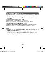 Preview for 14 page of Sharp HP-TW30 Operation Manual