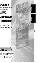 Sharp HR300F Operation Manual preview