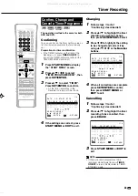 Preview for 45 page of Sharp HR300S Operation Manual