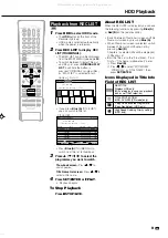 Preview for 53 page of Sharp HR300S Operation Manual