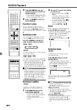 Preview for 60 page of Sharp HR300S Operation Manual