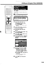 Preview for 89 page of Sharp HR400F Operation Manual