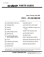 Preview for 103 page of Sharp HT-CN150DVW Service Manual