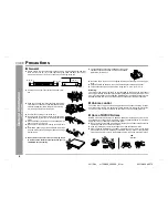 Предварительный просмотр 6 страницы Sharp HT-CN400DVA Operation Manual