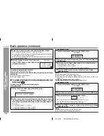 Preview for 30 page of Sharp HT-CN650DVW Operation Manual